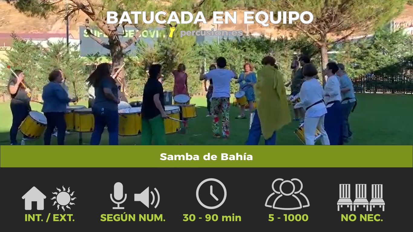 Team building de batucada